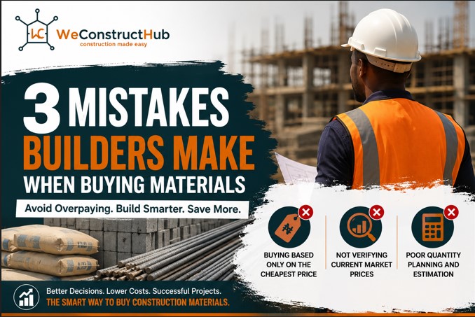 3 Mistakes Builders Make When Buying Construction Materials That Quietly Destroy Project Profits